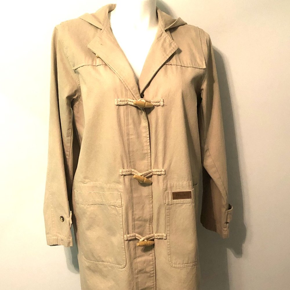 Denim Hooded Jacket with Removable Lining